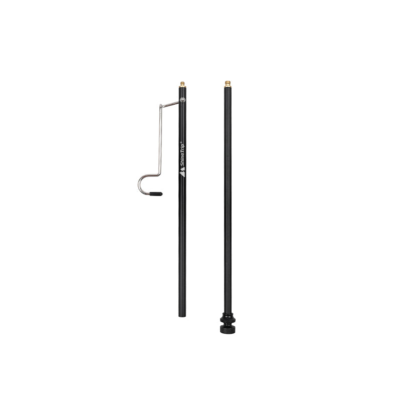 ShineTrip 05 Series Black Mist Modular Integrated Camping Kitchen Table (Lamp Stand)