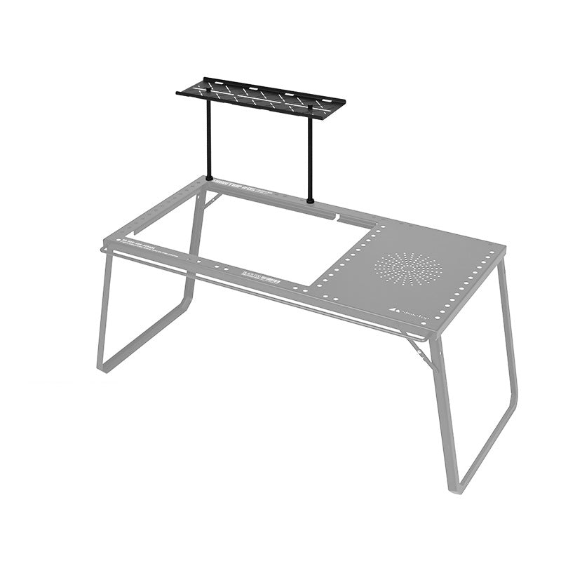 ShineTrip IGT 05 Series Black Mist Mini Shelving Accessory for Modular Integrated Camping Kitchen Table
